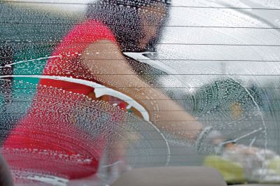 Swim Team Car Wash
The new swim team at ORRHS needs to raise $7,500 by October in order to secure a coach and pool facilities.  Photo by Eric Tripoli.  
