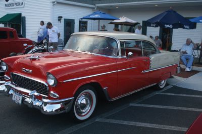 Downshifters’ Car Club
Every Monday at 5:00 pm in the parking lot of the Plumb Corner Mall in Rochester, the Downshifters’ Car Club of New England holds a Cruise Night, where dozens of automobiles from every decade are showcased to the public.  Photos by Katy Fitzpatrick 
