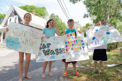 Sippican School Car Wash
The Sippican School Class of 2016 held its first fundraiser, a car wash, on Saturday, June 13, at the Sippican School bus loop. Money raised will go towards sixth grade activities the next school year. Photos by Colin Veitch
