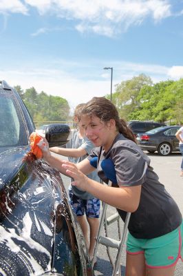 Sippican School Car Wash
The Sippican School Class of 2016 held its first fundraiser, a car wash, on Saturday, June 13, at the Sippican School bus loop. Money raised will go towards sixth grade activities the next school year. Photos by Colin Veitch
