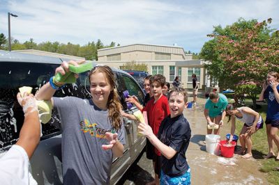 Sippican School Car Wash
The Sippican School Class of 2016 held its first fundraiser, a car wash, on Saturday, June 13, at the Sippican School bus loop. Money raised will go towards sixth grade activities the next school year. Photos by Colin Veitch
