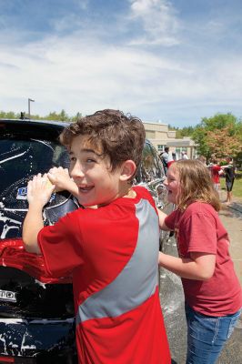 Sippican School Car Wash
The Sippican School Class of 2016 held its first fundraiser, a car wash, on Saturday, June 13, at the Sippican School bus loop. Money raised will go towards sixth grade activities the next school year. Photos by Colin Veitch
