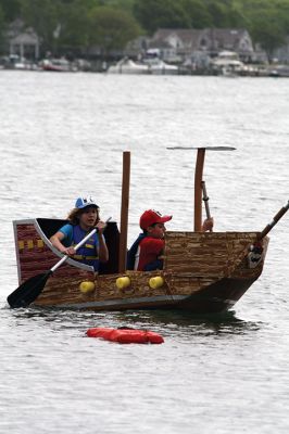 Cardboard Boats
SCOPE Week meant big fun at the beach in Mattapoisett for ORR Junior High seventh-graders who built their own boats and then raced them on June 5 in Mattapoisett. While half the students head off for Survival, the others enjoy a week of equally challenging tasks of the 40-year tradition of SCOPE that gives students a chance to learn while learning about themselves and each other. Photos by Jean Perry
