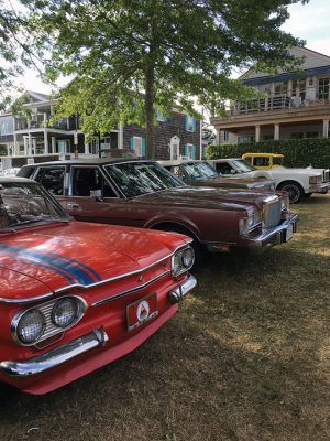 Cruise Nights
Cruise nights at Mattapoisett’s Shipyard Park always brings out the best oldies but goodies from classic cars to classic rock and roll music and the people that love both. July 8 found the park filled with admirers. Photo by Marilou Newell
