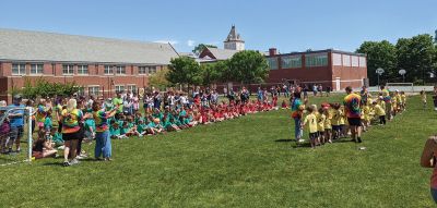 Center School Field Day
It was a beautiful day to hit the fields at Center School for Field Day on June 6. Photos courtesy of Erin Bednarczyk
