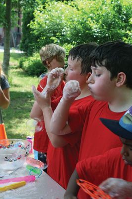 Center School Field Day
It turned out to be a gorgeous day on Tuesday, June 7, for the annual Center School Field Day activities. Relay races, hula hoops, cup stacking, parachute tossing, and even bubble-blowing kept the students busy and active across the school grounds in a constant whirlwind of motion and color. Photos by Jean Perry
