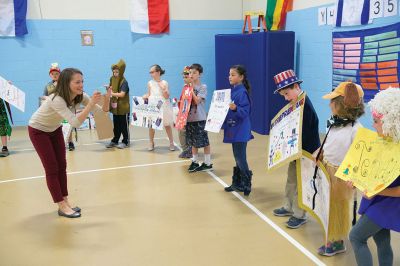 Center School Vocabulary Day
Center School held its very own first annual Vocabulary Day Parade on Thursday, June 8. Students dressed up as their chosen word to personify its meaning and strutted around for all to read. Photos by Colin Veitch
