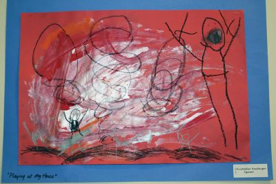 Center School Art Show
The Center School hallways and cafeteria walls were transformed into an art gallery March 12 during the school’s annual Student Art Show. Students chose their favorite work created in art class, taught by Greta Anderson and student teacher Chantal Allen. Photos by Jean Perry
