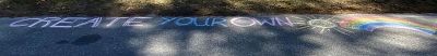 Chalk the Walk
Many folks in the Tri-Town took advantage of the good weather and free time to get out and “Chalk the Walk,” drawing and writing inspiring messages for passers-by to see. Submitted photo
