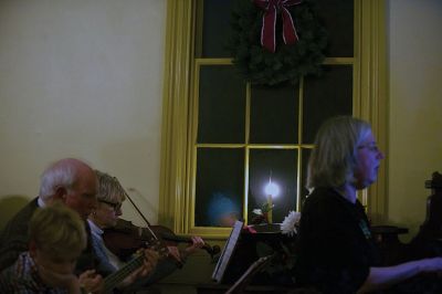 Tinkhamtown Chapel Christmas
The spirit of Christmas came to Mattapoisett on December 19 by way of Christmas caroling at the annual Tinkhamtown Chapel Christmas carol sing. The little chapel was filled with the voices of those who keep this decades-old tradition alive and pass it on to the next generation. Photos by Colin Veitch
