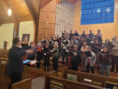 Sippican Choral Society
The Sippican Choral Society is marking its 60th Birthday with a concert perfectly tuned to both its past and its legacy for quality choral musicianship. Photo By Michael J. DeCicco
