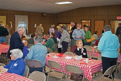 Cook-Off
The First Congregational Church of Marion held its 2nd Annual Chowder and Kale Cook-Off at the church community center on Saturday, March 21, 2012.  There were seven chowders and four kale soups in competition. Photos by Eric Trippoli
