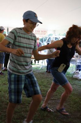 Chowder’s ON! 
…and so is the competition. Public safety employees and professional establishments served up their best chowders during the September 16 Mattapoisett Firefighters Association’s 3rd Annual Chowder Cook-Off. Photos by Jean Perry
