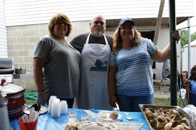 Mattapoisett Firefighters Association Chowder Competition
The 2nd Annual Mattapoisett Firefighters Association Chowder Competition was well attended this Sunday, September 18, behind the Knights of Columbus on Route 6. Two categories – professional establishment and public safety – competed for best judged chowder and people’s choice. The Rochester Facilities Department took first place, with the Rochester Firefighter’s Association taking second and the People’s Choice award. Photos by Jean Perry
