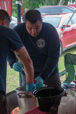 Mattapoisett Firefighters Association Chowder Cook-Off
The 4th Annual Mattapoisett Firefighters Association Chowder Cook-Off was on Sunday, September 23, at the Mattapoisett Knights of Columbus. Area businesses and the municipal departments from various towns competed for first place and the accompanying bragging rights of having the best chowder around. Photos by Felix Perez
