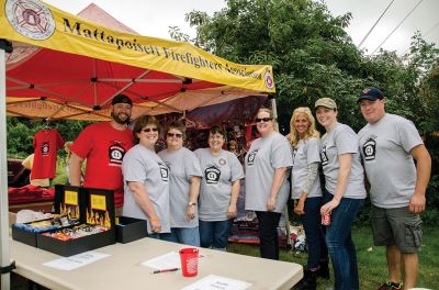 Mattapoisett Firefighter’s Association
The Mattapoisett Firefighter’s Association hosted a chowder competition on September 13 on the Mattapoisett Knights of Columbus grounds. Between 300 and 400 guests came to sample the chowder of 16 different teams, split into two categories: public safety and professional. The Rochester Firefighter’s Association took first place in the public safety category and also won the People’s Choice Award. Photos by Denzil Ernstzen
