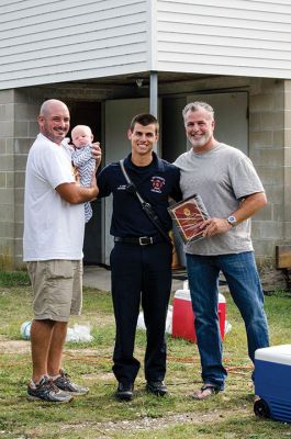 Mattapoisett Firefighter’s Association
The Mattapoisett Firefighter’s Association hosted a chowder competition on September 13 on the Mattapoisett Knights of Columbus grounds. Between 300 and 400 guests came to sample the chowder of 16 different teams, split into two categories: public safety and professional. The Rochester Firefighter’s Association took first place in the public safety category and also won the People’s Choice Award. Photos by Denzil Ernstzen
