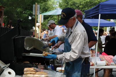 Super Duper Summer Fair
 The First Church of Marion held its Annual Super Duper Summer Fair on July 25. The fundraising event is a familiar, welcome event every summer in Marion, and it has something to offer everyone. The fair featured a plant sale, White Elephant, games for the kids, book sale, yard sale, and of course, clam cakes. Photos by Jean Perry
