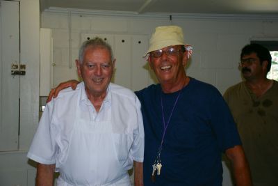 The Big Bake
Michael Lamoureux of the American Legion Florence Eastman Post 220 called the August 8, 2010 clambake a gigantic success. Close to 240 people came to enjoy an old-fashioned clambake with the Lions Club, the Mattapoisett Boy Scout Troop 53, Mattapoisett firefighters, and the Firefighters Auxiliary Club all pitching in to help. Photos by Lynn Short.
