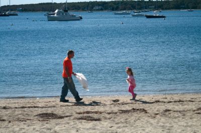 Coastal Sweep
Led by Marion resident Peter McDonald, environmentally-minded locals and Tabor students descended upon Marions Silvershell Beach and Planting Island, Mattapoisett Town Beach and Warehams Onset Beach to pick up trash and debris on the morning of September 17, 2011. The residents cleaned the beaches in solidarity with 400,000 individuals in 120 countries, all who participated in a global beach cleanup orchestrated by the Ocean Conservancy. Photos by Robert Chiarito.
