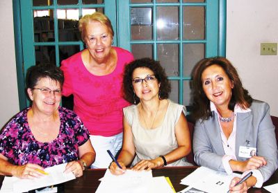 Fall Fling Fundraiser
Jackie Ashley of Rochester, left, is among the planners for a Coastline Elderly Fall Fling fundraiser. The Fall Fling will take place on Friday, September 24, at 8:00 pm at the Hawthorne Country Club, 970 Tucker Road, Dartmouth. The evening will feature appetizers, music and a live auction with auctioneer Greenwood Hartley of Rochester. For tickets or information, call Jackie Medeiros at Coastline Elderly Services at 508-742-9151.  
