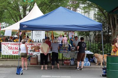 First Congregational Church’s Summer Fair
Main Street was closed to through traffic on Saturday morning for the First Congregational Church’s summer fair. Photos by Mick Colageo
