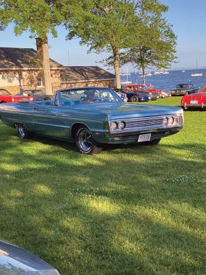 Cruise Night
The June 7 cruise night at Shipyard Park in Mattapoisett was picture perfect. Oldie tunes floated on harbor side breezes as car aficionados and their lovingly restored cars were admired. Photos by Marilou Newell
