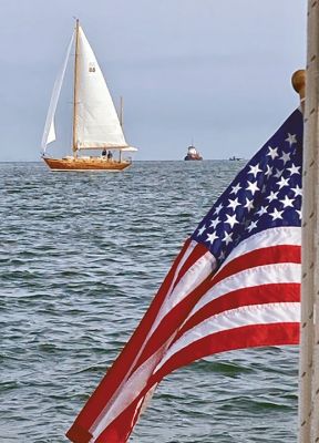 Sippican Harbor
July 1, off Sippican Harbor before the fireworks. Photo by Mary Dermody
