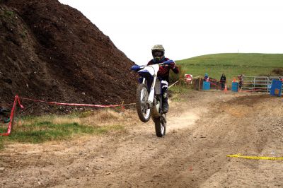 Plymouth Sands Trail Riders 
On Sunday, October 28, the Plymouth Sands Trail Riders bike club held a hare scramble at the Mattapoisett landfill.  The club, which boasts over 300 members from all around New England, had over 100 riders participate in the event.  Riders from teens up to seniors took off for the 40 minute races around the 2.5 mile wooded track.  Proceeds from the event will be part of an annual donation the club makes to fund cystic fibrosis research. Photo by Eric Tripoli
