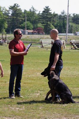 SouthCoast Working Dog Club
The SouthCoast Working Dog Club held a three-day Schutzhund trial at the Rochester Country Fairgrounds on May 27-29. The event is a competition in training, tracking, obedience, and protection for working breeds of dogs. Training Director Mario Gomes’ German shepherd, “Caribou,” is headed to the World Championship in Slovenia to represent the USA. Photos by Jean Perry and Denzil Ernstzen
