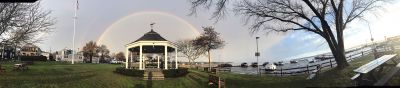 Double Rainbow
That double rainbow over Tri-Town last week stopped most of us in our tracks to catch a quick pic with our phones. Noi Sabal captured this fantastic shot from Shipyard Park in Mattapoisett, and Susan Roylance snapped this one on her way home from Wareham.

