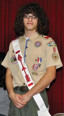 Eagle Scout
Mattapoisett resident Alexander Moceri recently achieved the rank of Eagle Scout, which is the highest honor in Boy Scouts.  For his final project, he headed the renovations of both the men and women's bathrooms at St. Andrew's Episcopal Church in New Bedford.  Photo courtesy of Alison Anselmo.
