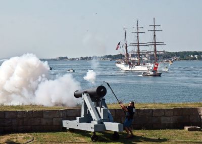 USCGC Eagle
Arthur Damaskos shared these great photos of the USCGC Eagle coming into New Bedford Harbor on August 10.
