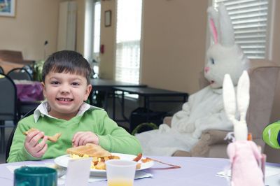 Easter Breakfast
The Rochester Senior Center was the place to be Sunday morning if you love a hearty breakfast…and the Easter Bunny. The Rochester Lions Club sponsored the breakfast with the Easter Bunny event on March 29, giving kids the chance to hang out with him and snap a few photos. Photos by Colin Veitch
