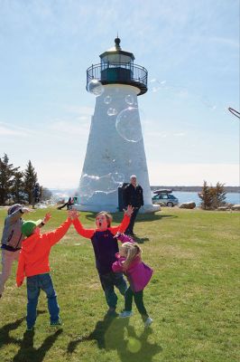 Easter Egg Fun
Saturday was a picture perfect day at Veteran’s Park in Mattapoisett for the Lions Club’s annual Easter egg hunt. Dozens of children made the dash to collect their fair share of Easter candy and enjoyed an afternoon of popping bubbles by the lighthouse with entertainer Vinny Lovegrove. Photos by Colin Veitch
