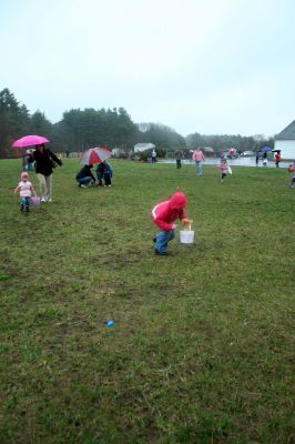 Easter Egg Hunt
Several hundred people braved the rain to participate in the Plumb Corner Merchants Association's annual Easter Egg Hunt on Saturday morning, April 11. Photo by Robert Chiarito.
