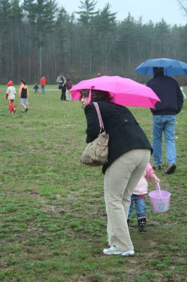 Easter Egg Hunt
Several hundred people braved the rain to participate in the Plumb Corner Merchants Association's annual Easter Egg Hunt on Saturday morning, April 11. Photo by Robert Chiarito.
