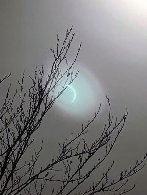Eclipse
Jane Hathaway captured this photo of Monday’s solar eclipse in Mattapoisett.
