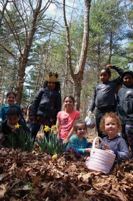 Sippican Lands Trust Easter Egg Hunt
The Sippican Lands Trust hosted another Easter egg hunt at its Peirson Woods property off Point Road on Sunday, April 14. It was a successful hunt for the dozen or so kids who found every single one of the 600 eggs hidden along the trail. Photos by Jean Perry
