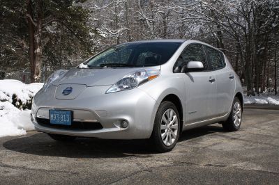 Marion's Electric Car
Marion’s new electric car that has been assigned to the Recreation Department has finally arrived … just in time for the gas tank to fall off the old 2004 Crown Victoria the department had inherited from the Police Department years ago. Photo by Jean Perry
