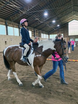 Helping Hands and Hooves
Brendan Goss and Julia Cabral are among riders who have thrived in the Helping Hands and Hooves, nonprofit program based in Mattapoisett. Photos courtesy Julie Craig
