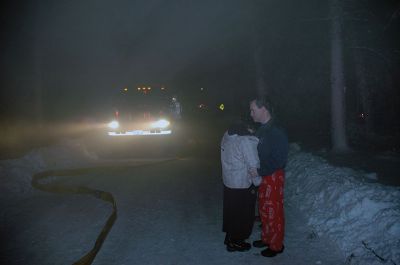 Crystal Springs Fire
The Mattapoisett Fire Department responded to a structure fire on Sunday evening. Hampered by the snow and ice they chased the fire through the walls and roof of the house and were eventually able to gain control. The house sustaining significant damage and one firefighter was injured during the incident. Photos by Charles Hutchison, Artisan Ingenuity Photo
