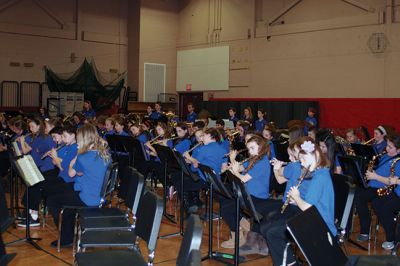 FORM Instrumental Concert
With nearly 1,000 people under one roof, ORR’s FORM Instrumental Concert ‘rocked’ the house. Middle-school students from Rochester, Marion and Mattapoisett along with junior and senior high school students from ORR showed their audience just why music in public schools is important. The vocal FORM concert is scheduled for March 13, 2014 at ORR High School. Photo by Marilou Newell
