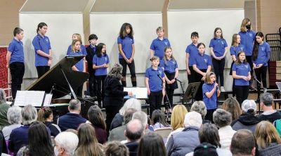  F.O.R.M. concert
Sippican School Chorus at the F.O.R.M. concert held on March 8. This was the first F.O.R.M. concert since March of 2020. Photo courtesy Erin Bednarczyk
