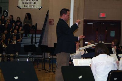 FORM Instrumental Concert
With nearly 1,000 people under one roof, ORR’s FORM Instrumental Concert ‘rocked’ the house. Middle-school students from Rochester, Marion and Mattapoisett along with junior and senior high school students from ORR showed their audience just why music in public schools is important. The vocal FORM concert is scheduled for March 13, 2014 at ORR High School. Photo by Marilou Newell
