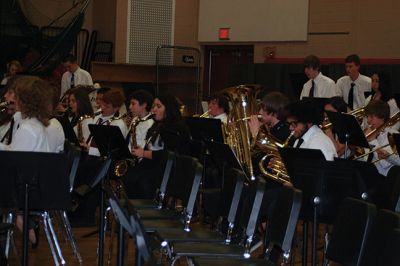 FORM Instrumental Concert
With nearly 1,000 people under one roof, ORR’s FORM Instrumental Concert ‘rocked’ the house. Middle-school students from Rochester, Marion and Mattapoisett along with junior and senior high school students from ORR showed their audience just why music in public schools is important. The vocal FORM concert is scheduled for March 13, 2014 at ORR High School. Photo by Marilou Newell
