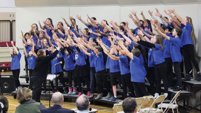 F.O.R.M. Concert
Musical students from all the Tri-Town schools converged together on March 5 for a F.O.R.M. concert at Old Rochester Regional High School. These concerts help raise money for music scholarships, which F.O.R.M. (Friends of Old Rochester Music) have been providing students since 1983. Photos by E.O. Bednarczyk
