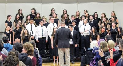 F.O.R.M. Concert
Musical students from all the Tri-Town schools converged together on March 5 for a F.O.R.M. concert at Old Rochester Regional High School. These concerts help raise money for music scholarships, which F.O.R.M. (Friends of Old Rochester Music) have been providing students since 1983. Photos by E.O. Bednarczyk
