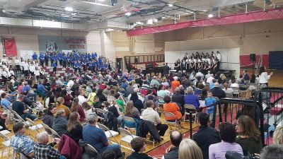 Friends of Old Rochester Music
The Friends of Old Rochester Music concert series' ticket sales earns money for FORM scholarships and programs and present a unique opportunity for younger students to see what is in store for them if they commit to the chorus, an instrument or both. The Choral concert featured several soloists and small groups of singers. Photos courtesy Erin Bednarczyk
