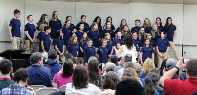 Friends of Old Rochester Music
The Friends of Old Rochester Music concert series' ticket sales earns money for FORM scholarships and programs and present a unique opportunity for younger students to see what is in store for them if they commit to the chorus, an instrument or both. The Choral concert featured several soloists and small groups of singers. Photos courtesy Erin Bednarczyk
